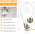 Motion Sensor Light Bulbs,7W (60-Watt Equivalent) E26 Motion Activated Dusk to Dawn Security Light Bulb Outdoor/Indoor for Front Door Porch Garage...