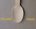 Gmark 100 ct Wooden Spoons, 6.5" Length, No Plastic Earth-Friendly, Disposable Biodegradable Wooden Cutlery, Green Product (Bag of 100pcs) GM1045...