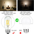 LiteHistory E26 Edison Bulb 6W Equivalent E26 LED Bulb 60 Watt Dimmable Neutral White 4000K E26 Light Bulb AC120V 600lm Tubular T14 T45 LED Bulb f...