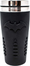 Paladone Batman Travel Mug with Silicone Grip Sleeve, 15oz, Insulated Stainless Steel Tumbler with Lid, Officially Licensed DC Comics Coffee Mug...