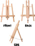 Mr. Pen- Small Easels for Painting, 11 Inch, Wooden, Easels for Painting Canvas, Canvas Holder for Painting, Table Top Easels, Easel Stand for Pai...