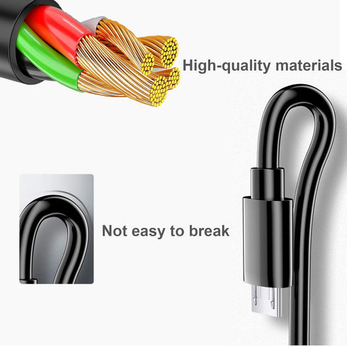 2 Cable AC Charger Fit for Anker Soundcore 1 2 Boost Mini 2 Flare + Plus Liberty Air Life Note Q10 Q20 Q30 Bluetooth Speaker Headphones Earbuds Ch...