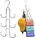 2Pack Purse Hanger Organizer for Closet,Handbag Hanging Organizer for Closet,Rotatable Purse Rack Space Saving Bag Hangers Closet Storage Hooks fo...