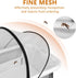 MAICOBI Baby Cradle Mosquito Net, Anti Mosquito Bite,Preventing Pets from Entering Mosquito Net Cover,Bedside Sleeping Mosquito Net, Tent Safety N...