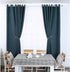 Melaluxe 6 Pack Magnetic Curtain Tiebacks, Decorative Curtain Holdbacks for Window Décor (Grey)...