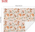 cute forest animals baby blankets soft warm fuzzy plush squirrel mouse fawn fox hare hedgehog bird bed throw blanket for newborn infant toddler gi...