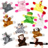 Animal Magnets Toy Set for Refrigerator, Fridge and Board Magnets, Plush Animal Toys (10-Piece Set)...