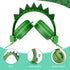 QearFun Dinosaur Headphones for Boys Kids for School,Kids Wired Headphones with Microphone & 3.5mm Jack,Teens Toddlers Noise Cancelling Headphone ...
