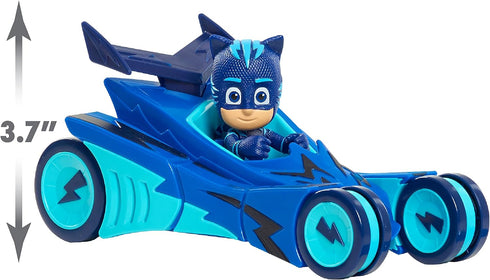 PJ Masks Catboy & Cat-Car, 2-Piece Articulated Action Figure and Vehicle Set, Blue, Kids Toys for Ages 3 Up by Just Play...