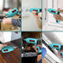 Small 4V Electric Screwdriver,Kiprim ES3 Cordless Screwdriver Tool with Rechargeable Battery,LED Front Light & Power Display Light for Home DIY Bl...