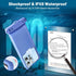 Niveaya Waterproof Phone Pouch, Waterproof Phone Case Compatible for iPhone 15 14 13 12 Pro Max Up to 7", IPX8 Cellphone Kayak Accessories, Travel...