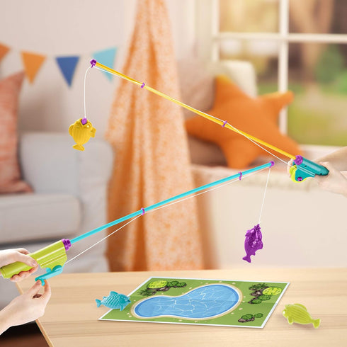 Battat – Play Rod & Reel – Wind-Up Magnetic Lure – 2 Rods & 4 Colorful Fish – Beach & Water Toys – 3 Years + – Magnetic Fishing Set...