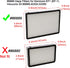 EZ SPARES 3 PCS Compatible with Kenmore EF1 (EF-1) Exhaust Vacuum Filter Compares to 86889 HEPA Filter HEPA Filter Great for Homes …...