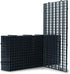 8 Pieces 5.9x11.8in (15X30cm) Aquarium Grid Plastic, Fish Tank Divider, Egg Crate for DIY Filtration and Bottom Protection in Aquascaping (Black-N...
