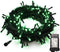 MYGOTO 33FT 100 LEDs Halloween Twinkle String Lights,Green Wire Waterproof Fairy Lights 8 Modes 30V Plug in Xmas Lights for Home, Garden, Wedding,...