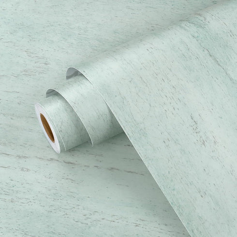 Green Wood Contact Paper for Countertops Peel and Stick Wallpaper Vinyl Waterproof Self Adhesive Wallpaper for Cabinets Wood Vinyl Wrap Green Cont...