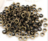 YOYOSTORE 100pc Hole Inside Diameter 7mm 1/4" Bronze Metal Grommets Eyelets Self Backing for Bead Cores, Clothes, Leather, Canvas...