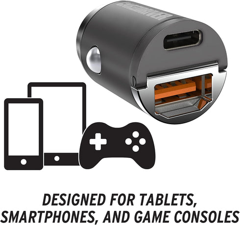 Car and Driver USB C Car Charger Adapter | Dual USB Car Charger, Cigarette Lighter USB Charger | Galaxy, iPad, iPhone Car Charger & More, USB-C Po...