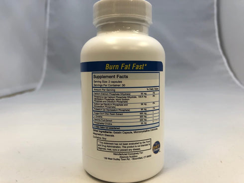 Fat Burning Metabolism Boosting Supplement, Thyroid T-3, 60 Capsules...