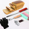 Baker's Essential Sourdough Baking Supplies Set, Lame Bread scoring tool, 12-Inch Serrated Cutting Knife for Homemade Bread or Cakes, Bread Making...