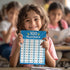 Dry Erase Number Line Whiteboard, 9" x 12" 1-100 Number Double-Sided Math Practicing Chart, Homeschool Supplies?Educational Tools for Kids Student...