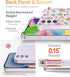 Christmas Clear Phone Case for Samsung Galaxy S23,Christmas Gingerbread Man Pattern Case Cover Soft TPU Protective Slim Shockproof Cover Boys Girl...