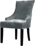 Lellen Velvet Stretch Wingback Chair Cover Slipcover - Reusable Protector Cover for Dining Room Banquet Home Decor etc Machine Washable Hand Washa...