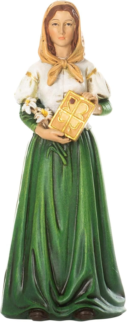Joseph's Studio by Roman, Renaissance Collection, 6" H ST DYMPHNA Figure, Home Décor, Devout Gift, Prayerful Inspiration (2x2x6)...
