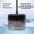 Fish Tank Digital Thermometer, Submersible Aquarium Thermometer for Underwater Use Accuracy 0.2°F, Waterproof Thermometer with USB Power Supply, H...