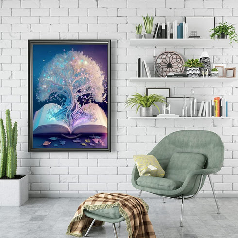 Tree of Life Cross Stitch Kits for Adults - Stamped Crossstitching Kits Preprinted 11 Count Cross-Stitch Kit for Beginner, 11CT Prestamped Easy Pa...