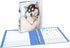 Avery Friends 3 Ring Binder, 1 Inch Round Rings, Husky Puppy (26841)...