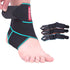 Ankle Support,Adjustable Ankle Brace Breathable Nylon Material Super Elastic and Comfortable,1 Size Fits all, Suitable for Sports (blue 1)...