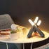 Tipace LED Night Light Table Lamp,Romantic Acrylic Rechargeable Dimmable Nightstand Light for Bedroom Living Room,Kids Room,Office,Bar,Party...