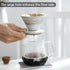 Bincoo Ceramic Coffee Dripper 1-2 Cup,V60 Pour Over Cone Coffee Maker Size 01 for Home Baristas-Easy Manual Brew Maker Gift,Planet Pour Over Coffe...