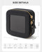 KOTORA Small Makeup Bag for Purse Cute Mini Travel Makeup Bag Clear Cosmetic Bag with Zipper, Car Make Up Bag Organizer Storage Traveling Car Acce...