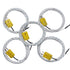 TWTADE 5pcs 3M K Type Mini-Connector Thermocouple Temperature Probe Sensor Measure Range -50~350°C...