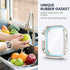 Tensea [2 in 1 for Waterproof Apple Watch Ultra2/Ultra Screen Protector Case 49mm Accessories, iWatch Hard PC Diamond Front & Back Bumper Case wit...