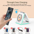 15W Fast Wireless Charger Pad Foldable 3 in 1 Travel Wireless Charging Station Kick for Samsung Galaxy S24 S23 FE S22 S21 S20/Note20/Z Flip Fold 6...