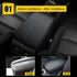 AOMSAZTO Black Armrest Covers for Nissan Murano 2015-2023 Console Pad for Murano...