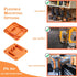 5 Packs Tools Drill Mount Holder, Fit for RIDGID 18V Li-ion Drill Tools Holder Dock Hanger with 20 Screws(No Tool)...