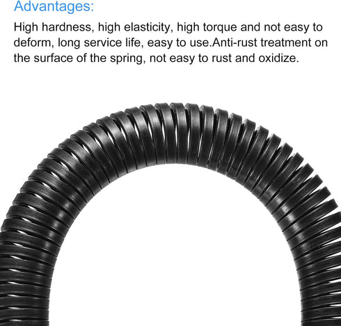 PATIKIL 16.3mm OD B Type Spring Tube Bender 520mm Long for 18-20mm PVC Pipe in Home Renovations and Electrician Wiring...