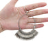 PHYHOO Rould Ring Mandrel Metal Ring Sizer Gauge Set with Jewelers Rubber Mallet Hammer Ring Measurement Tool Finger Sizing Size Measuring US Size...