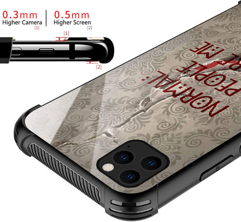 CARLOCA Compatible with iPhone 12 Pro Case,American Horror Story iPhone 12 Cases for Girls Boys,Graphic Design Shockproof Anti-Scratch Hard Back C...