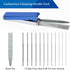 4 PCS Torch Tip Cleaner Set, Welding Torch Tip Cleaner with Drill Bit Torch Tip Cleaner Set for Carbon Carburetor Jet Cleaner with 10 Cleaning Nee...