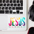 (3pcs) Jesus The Way The Truth The Life Sticker Christian Vinyl Decal Stickers for Water Bottle Laptops Phone Case Car Kindles Hard Hat - 3 x 2"...