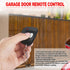 Kingdder 3 Pieces Garage Door Remote Compatible for Multicode 300mhz 10 Dip Switch 3089 3060 3070 Gate Opener Remote Multicode Gate Opener with Ke...