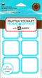 Martha Stewart Home Office with Avery Removable Labels, Teal Blue and Green, 1-3/4" x 1-5/8", 36/Pack...