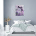 Farmhouse Butterfly Wall Art Purple Bathroom Wall Decor Butterfly Lily Flower Pictures Canvas Prints Framed Modern Just Breathe Painting Artwork f...