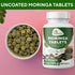 Grenera Moringa Tablets 240 nos, Uncoated Malunggay Herbal Supplement, No Chemical Coating, Green Superfood, Lab Tested for Purity...