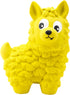 Outward Hound Tootiez Llama Grunting Latex Rubber Dog Toy, Large, Yellow...